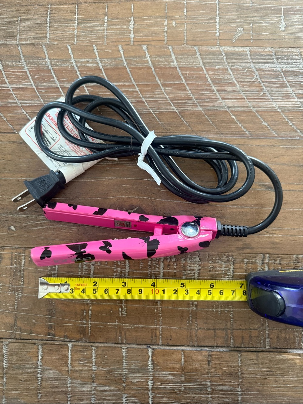 3/$10 Pink Mini Hair Straightener